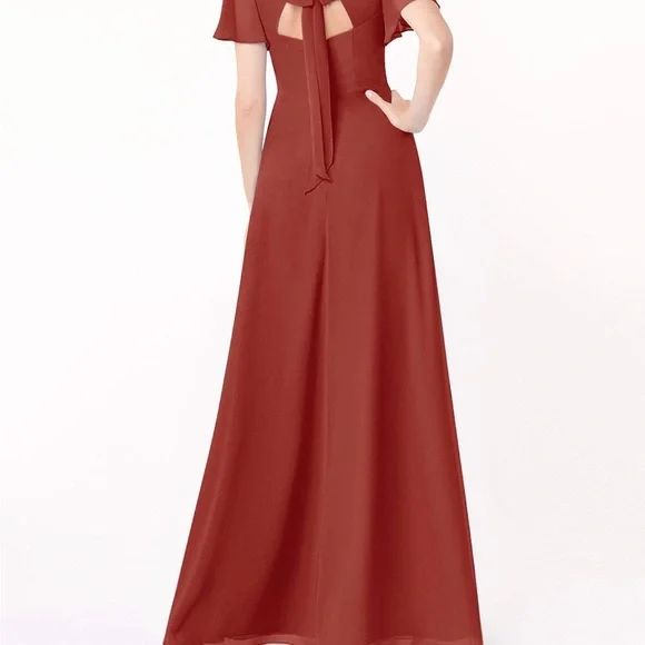 Azazie Kimber - Chiffon
Terracotta • A8
Never worn - Picture 2 of 5